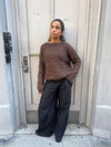 Zuzanna mohair knit - Brown