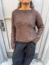 Zuzanna mohair knit - Brown