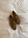 Amaline suede moccasins – Brown