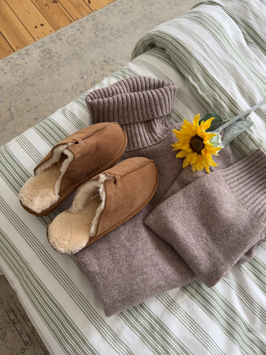 Mova slippers - Camel