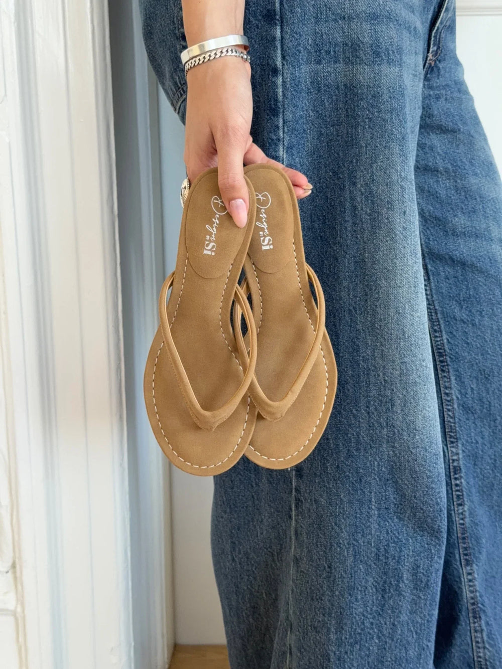 Nadira heeled sandal - Light brown