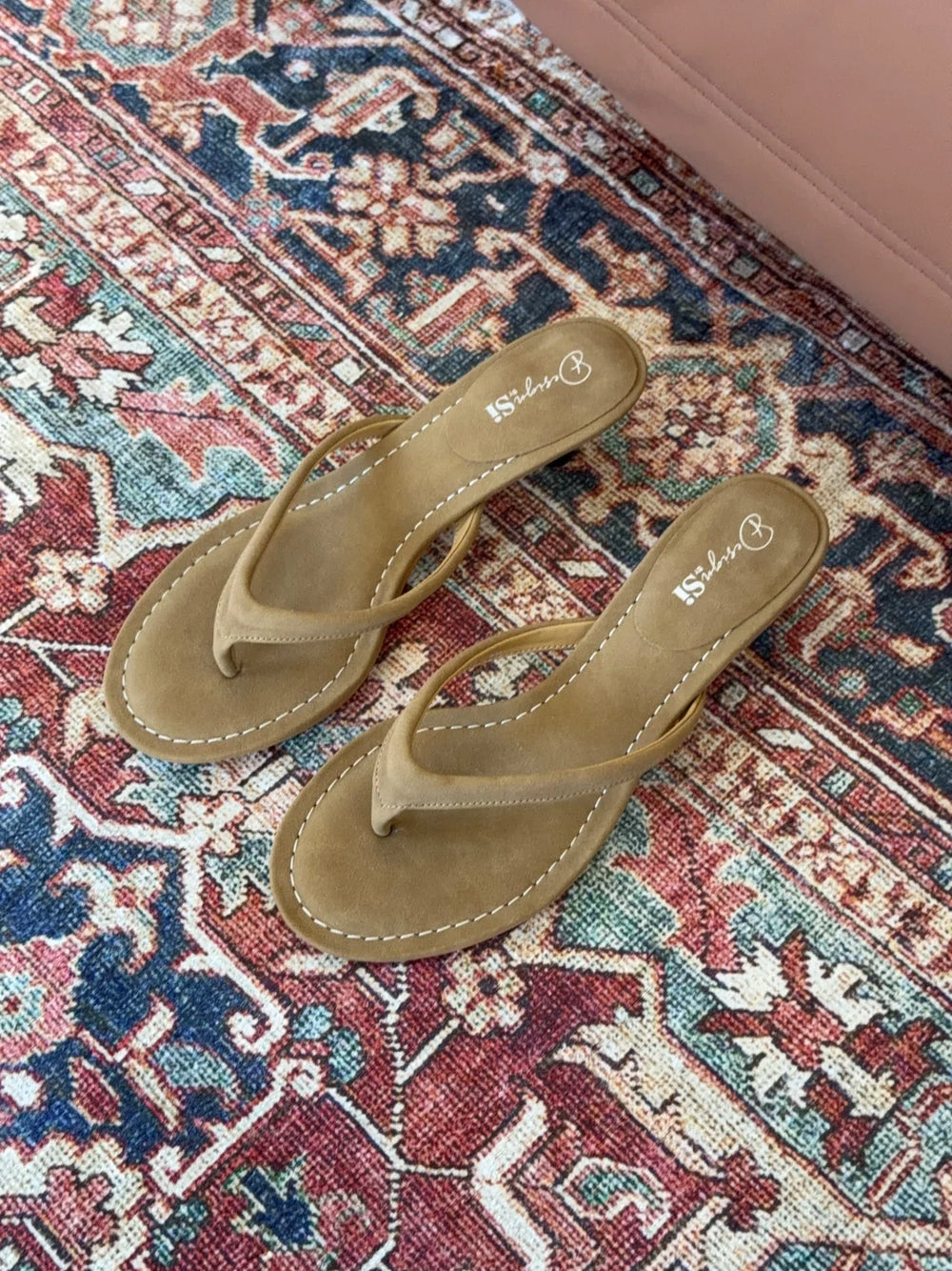 Nadira heeled sandal - Light brown
