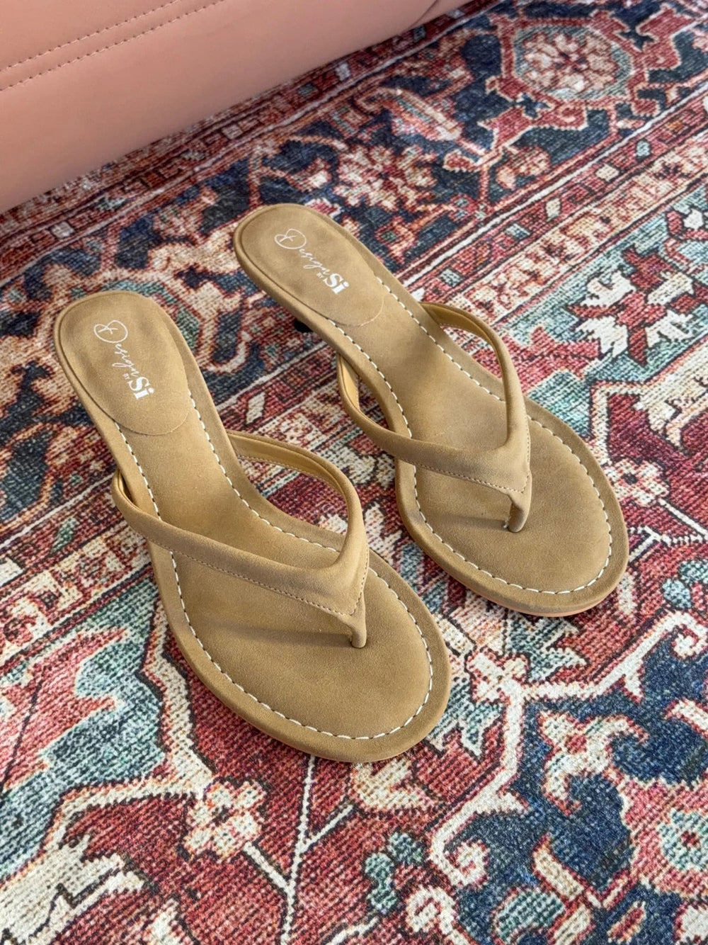 Nadira heeled sandal - Light brown