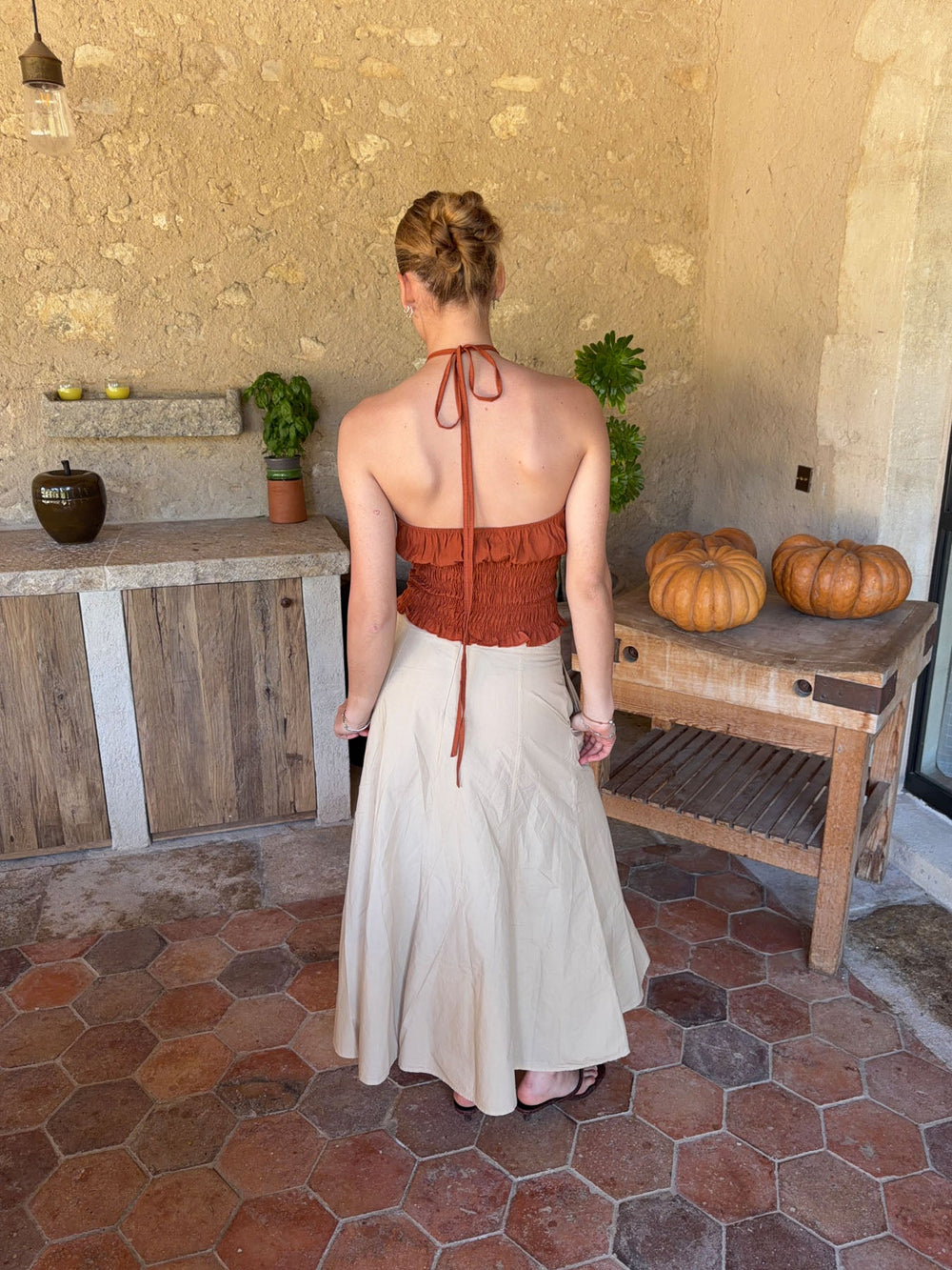 Takinea skirt - Beige