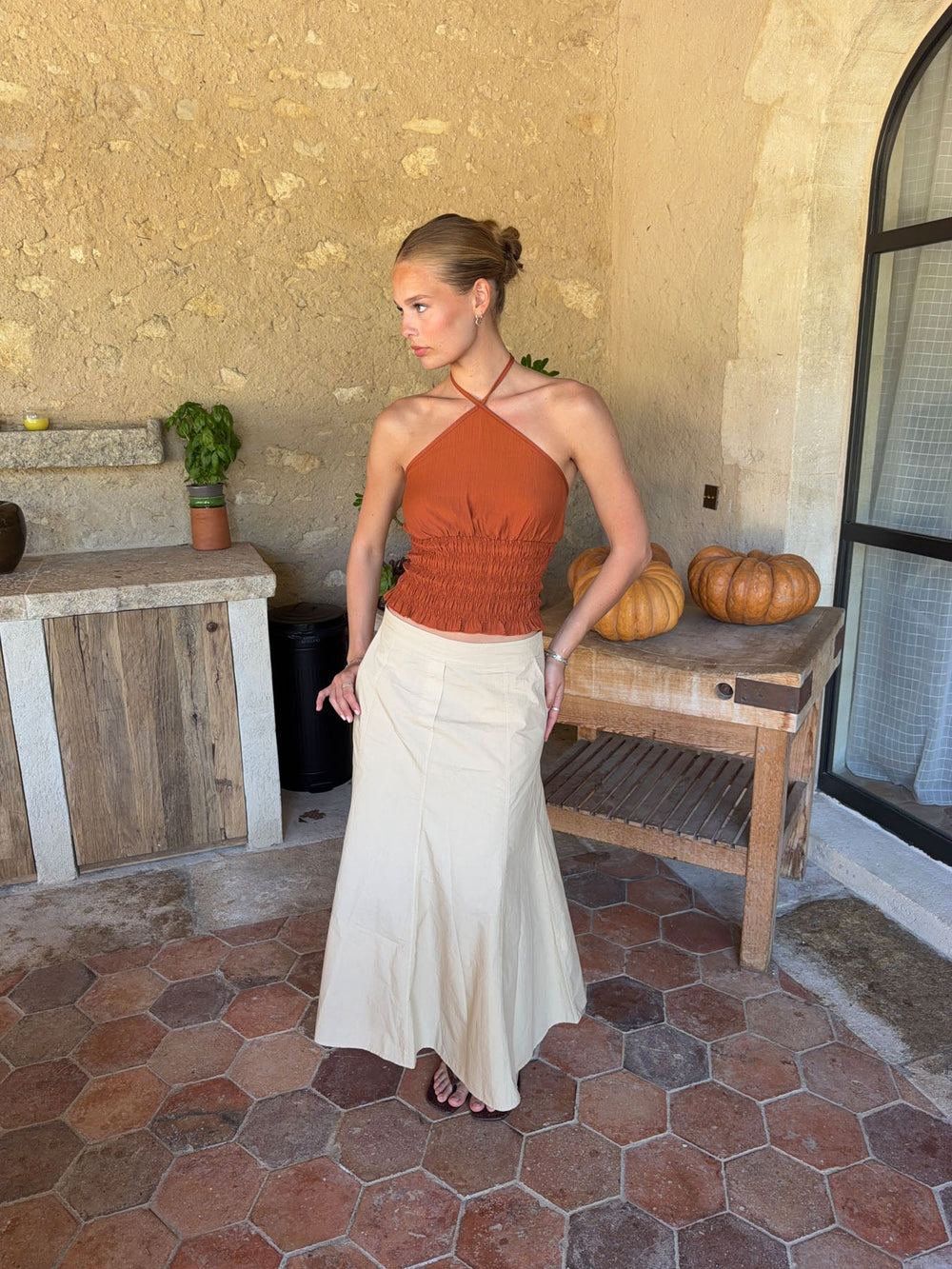 Takinea skirt - Beige