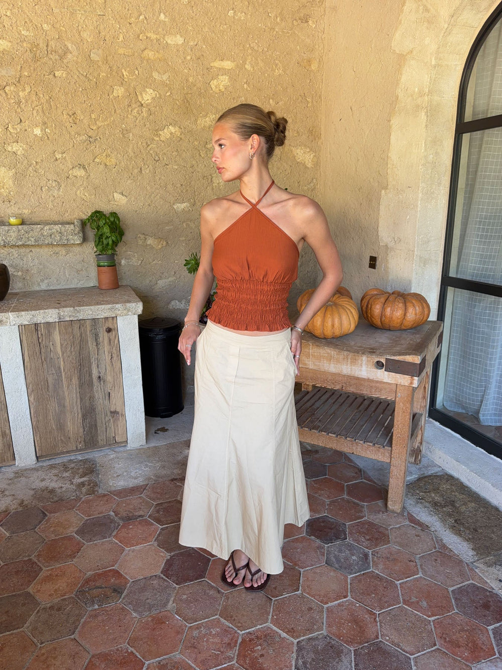 Takinea skirt - Beige