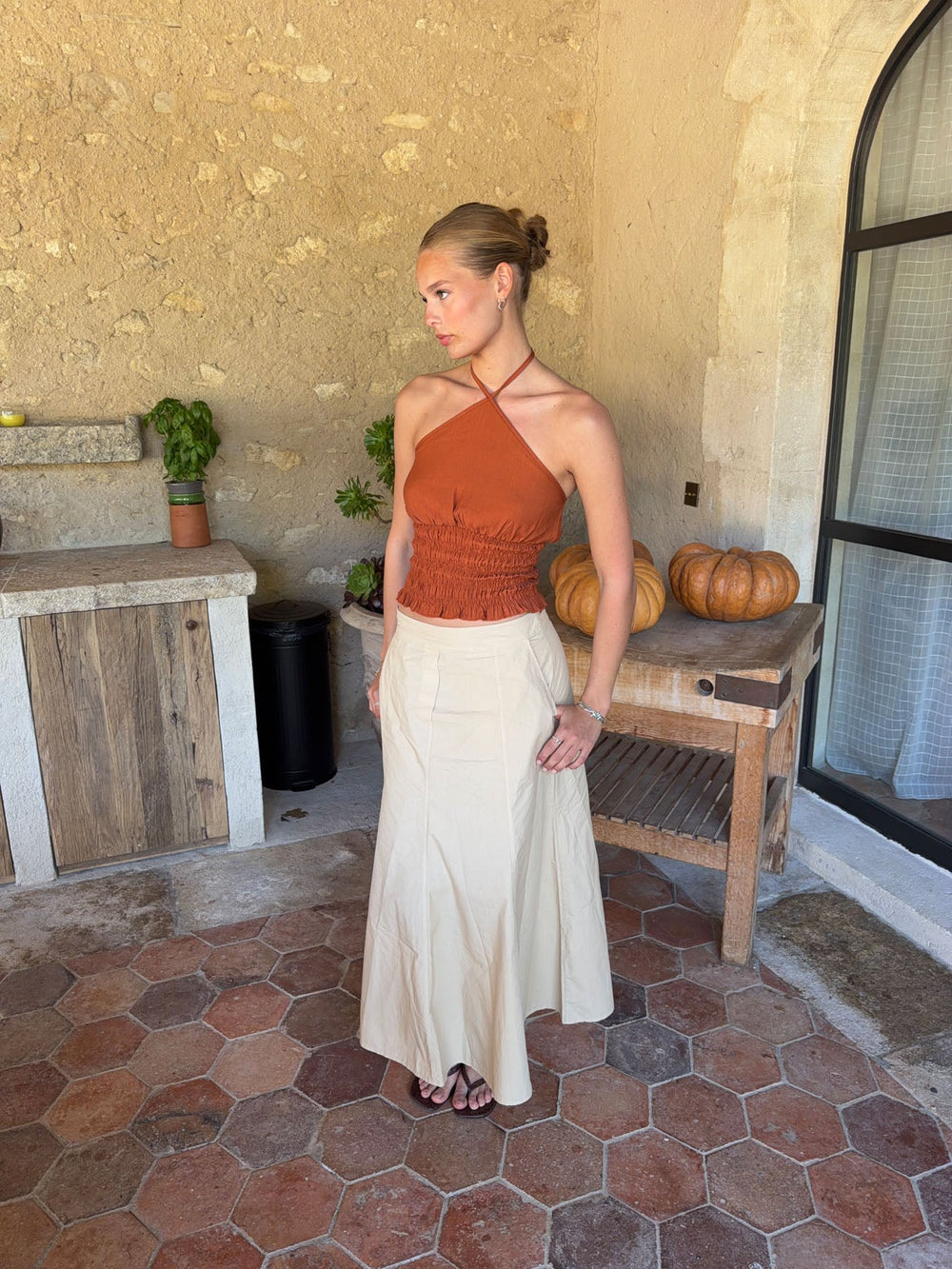 Takinea skirt - Beige