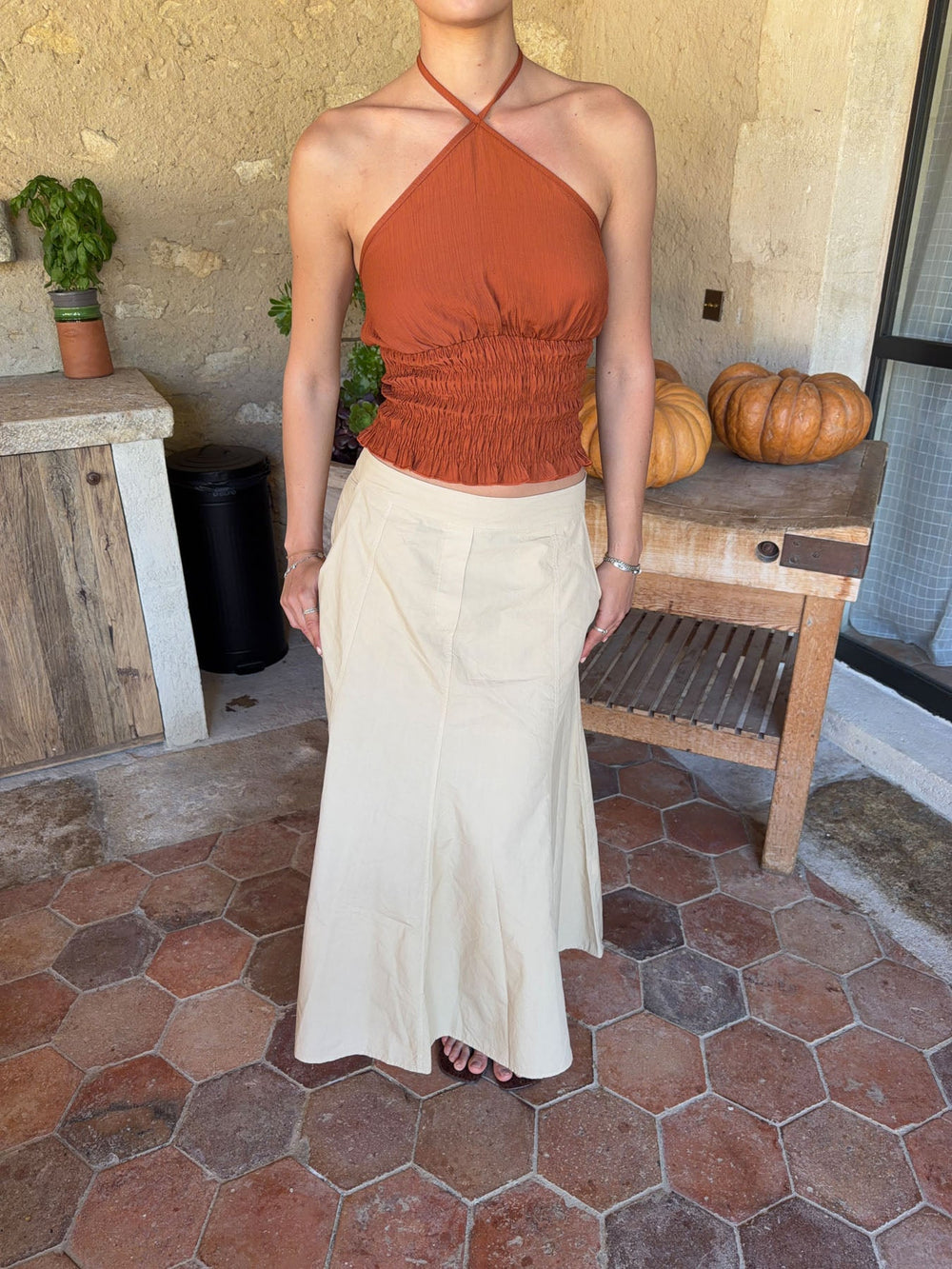 Takinea skirt - Beige