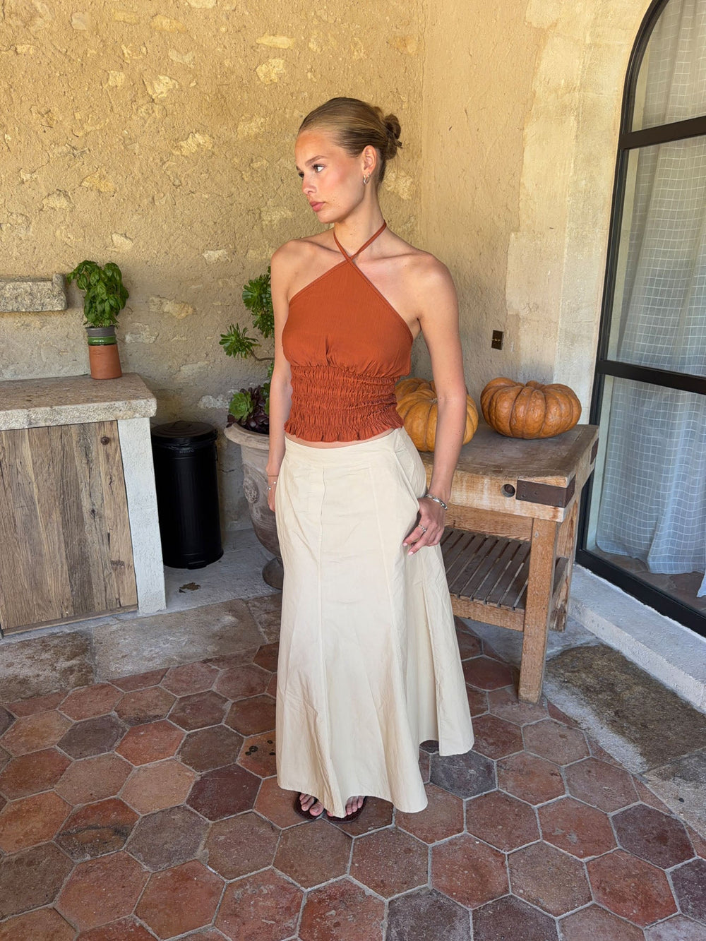 Takinea skirt - Beige