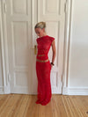 Marisol skirt in lace - Red