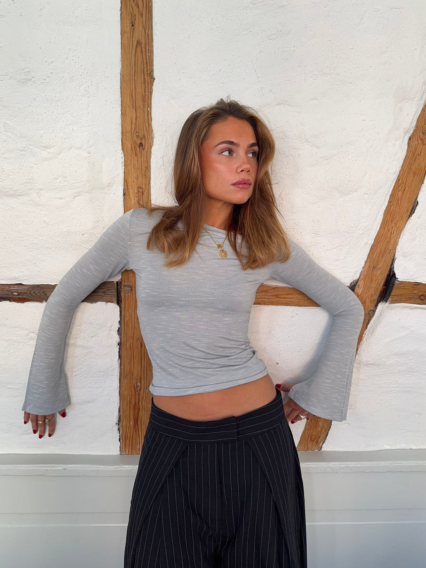 Aven one shoulder - Light grey