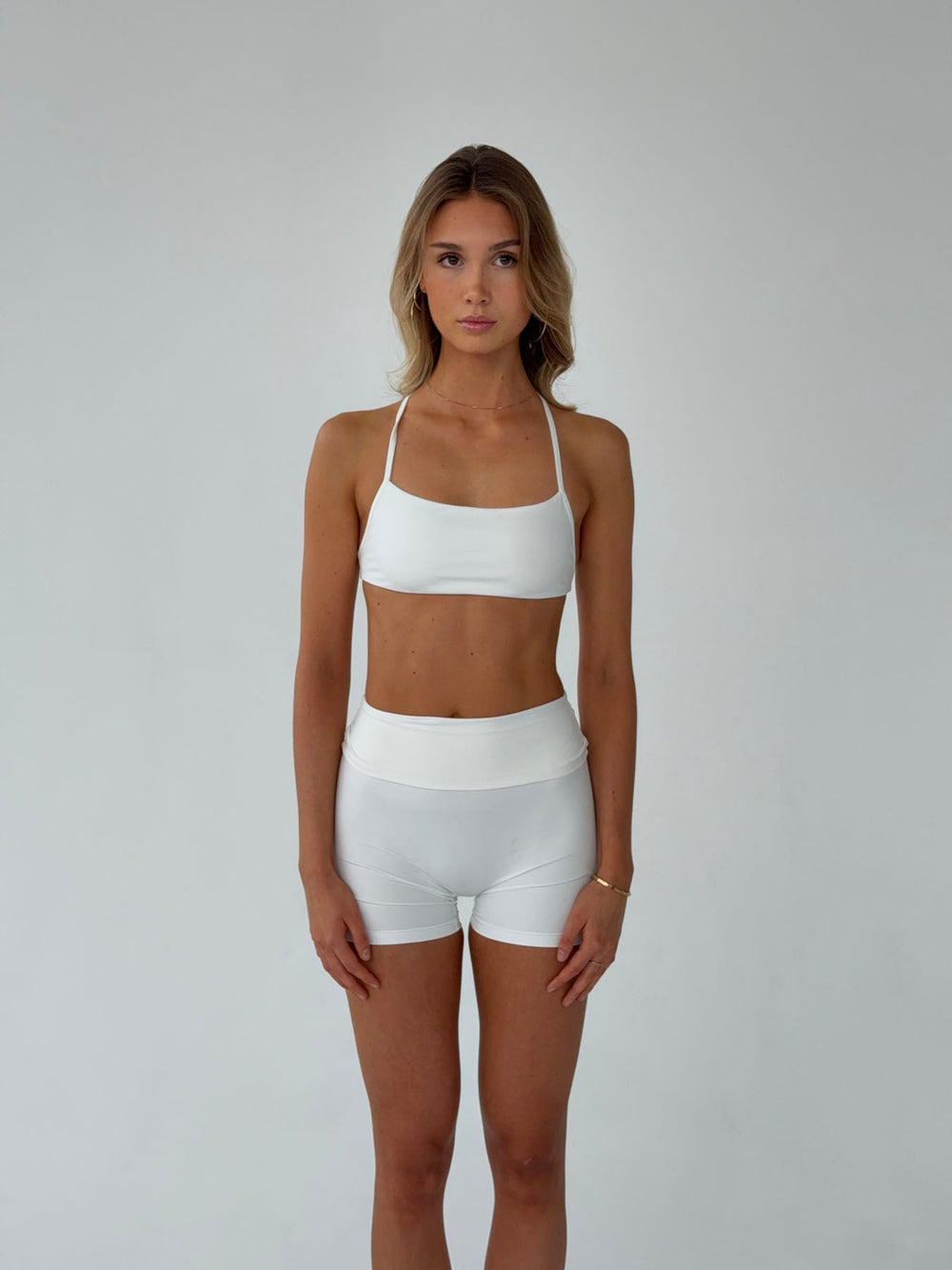 Bonded open back top - Marshmellow