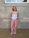 Ama oversized pants - Pink