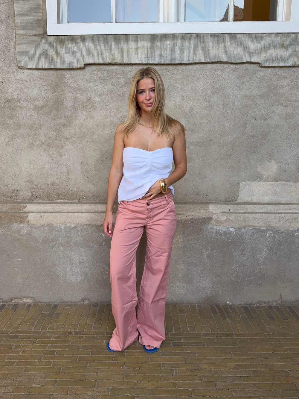 Ama oversized pants - Pink