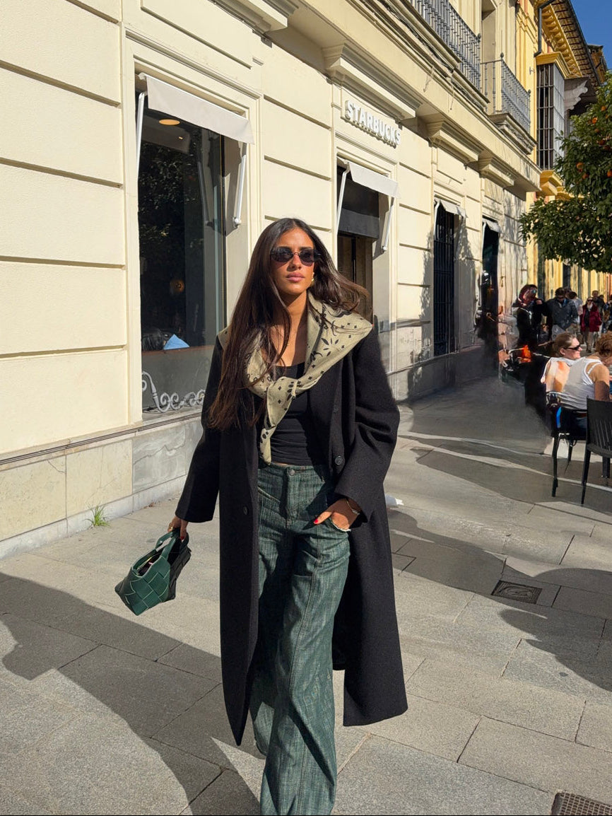 Alva oversized coat - Black – Designbysi.se