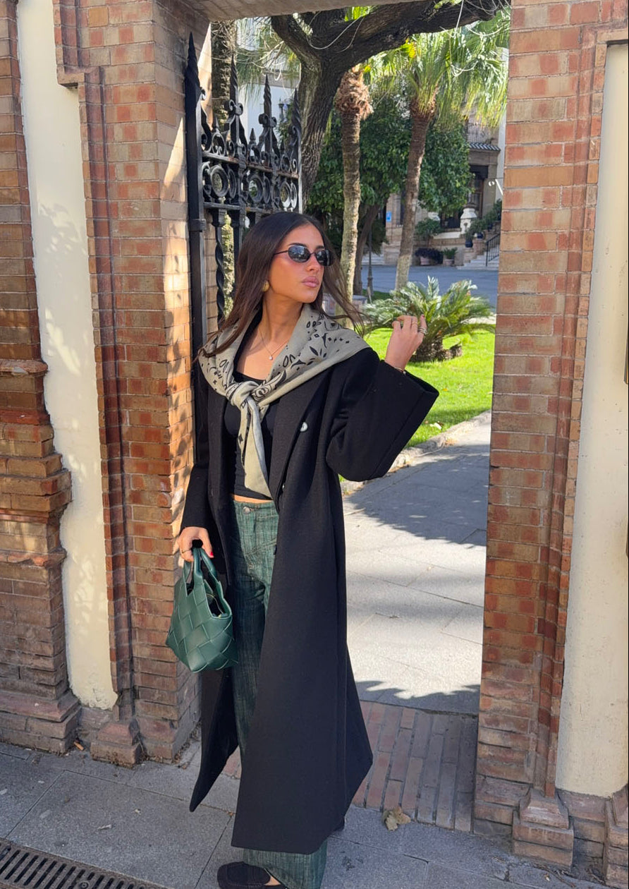 Alva oversized coat - Black – Designbysi.se Alva oversized coat - Black – Designbysi.se