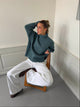 Valdamara oversized turtleneck - Blue