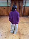 Valdamara oversized turtleneck - Purple