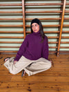 Valdamara oversized turtleneck - Purple