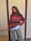 Valdamara oversized turtleneck - Multicolored