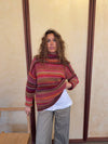 Valdamara oversized turtleneck - Multicolored