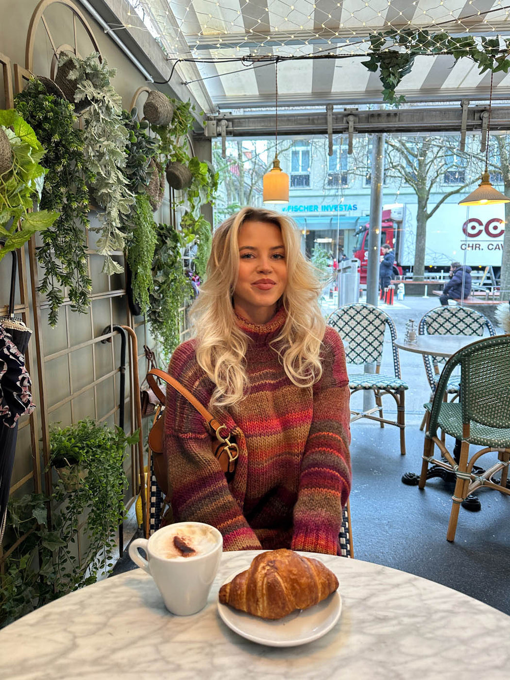 Valdamara oversized turtleneck - Multicolored