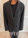 Anine pinstripe blazer/jacket - Black