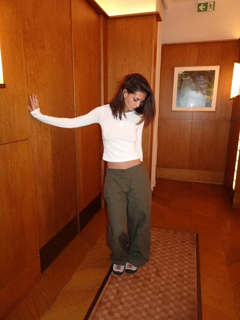 Jamilina blouse with buttons - White