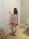 Carol pyjamas set with lace - Pink