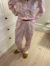 Carol pyjamas set with lace - Pink