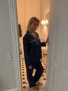Pinja pyjamas set - Navy/White