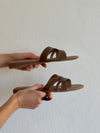 Figma sandals – Brown/beige