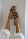 Figma sandals – Brown/beige