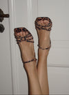 Leora heels - Leo print