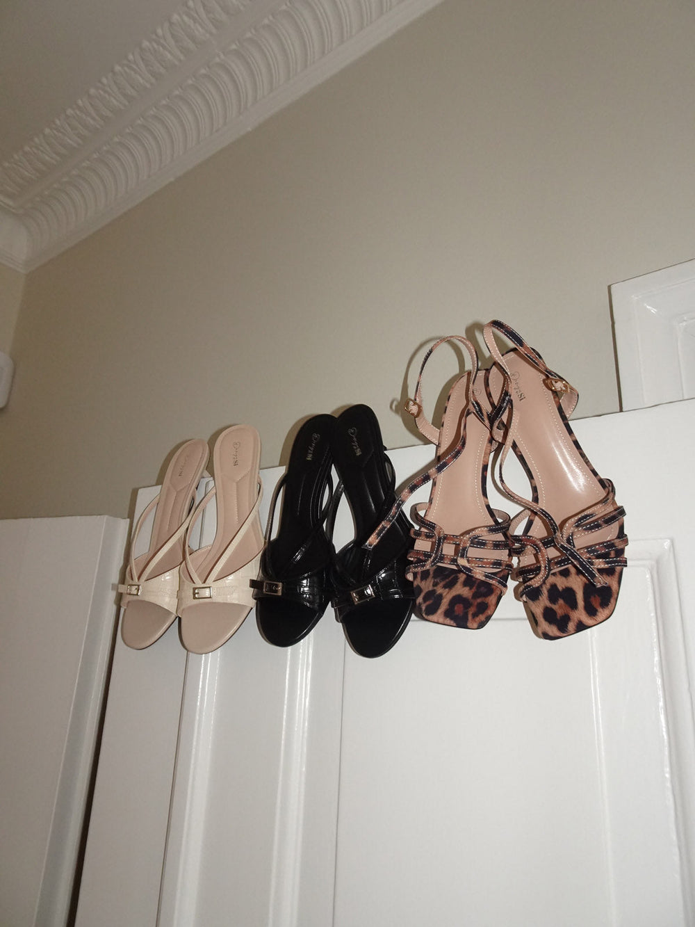 Leora heels - Leo print