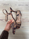 Leora heels - Leo print