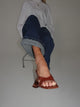 Bridget sandals with heel - Brown