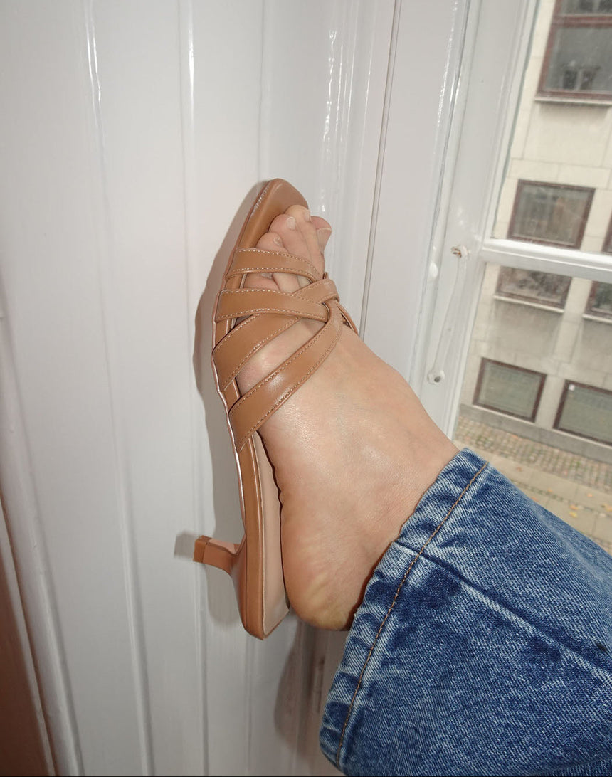 Pimkie heeled sandals - Beige