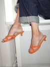 Joule heeled sandals - Orange