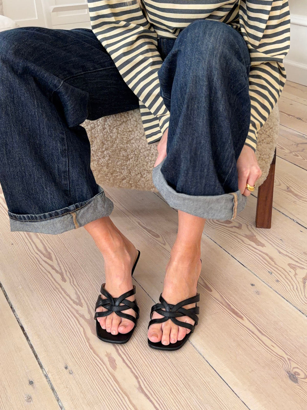 Pimkie heeled sandals - Black