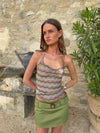 Lula top in glitter - Multicolored