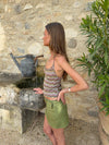 Lula top in glitter - Multicolored