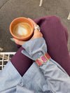 Selva bracelet - Gold/purple