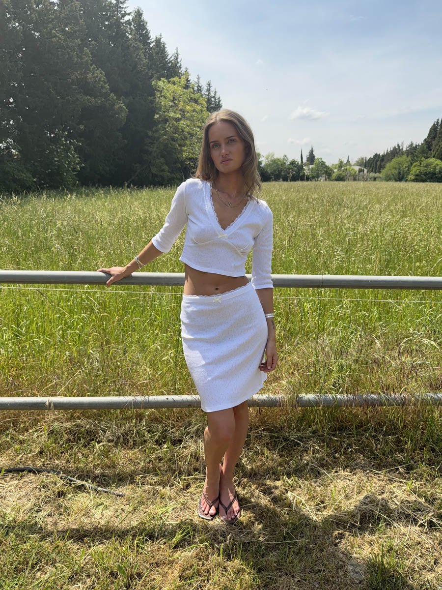 Shay skirt - White