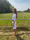 Shay pointelle skirt - White