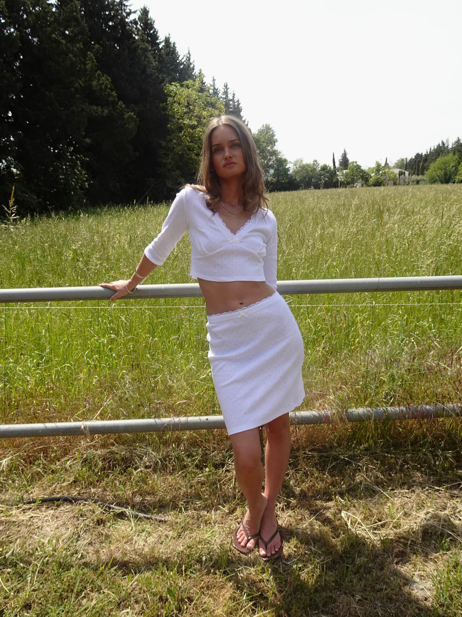 Shay skirt - White