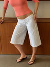 Darly cargo shorts - White