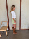 Filippa shorts with buckle - Green