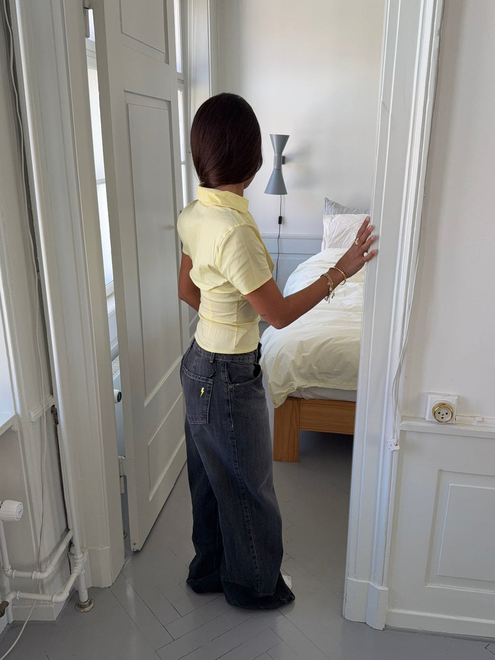 Kartia fitted shirt - Yellow