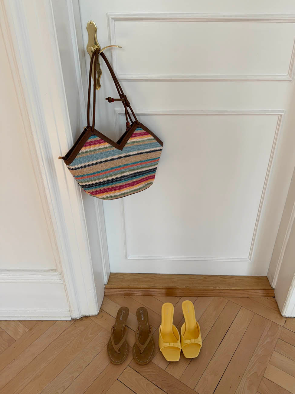 Lima woven shoulder bag - Multicolored